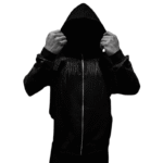 Abyssal Wraith Oversized Zip up Hoodie [DARKNESS]