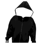 Berserker Oversized Zip up Hoodie [DARKNESS]