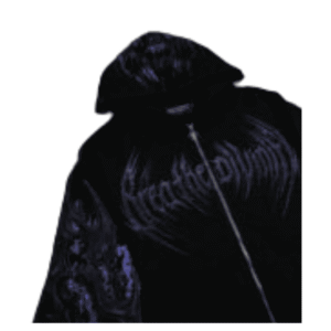 Berserker Oversized Zip up Hoodie [DUSK]