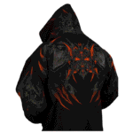 Berserker Oversized Zip up Hoodie [SCORCH]