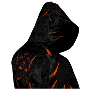 Berserker Oversized Zip up Hoodie [SCORCH] g