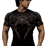 Breathedivinity Void Tech™ Armored Short Sleeve Compression [VOID BLACK]