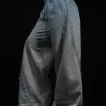 Breathedivnity Women’s Faerie Banana Shaped Uncuffed Sweatpants [EVERMORE BLUE]