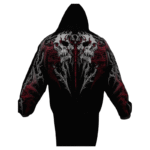 Eclipse Oversized Pullover Hoodie [HEAVENLY RED]