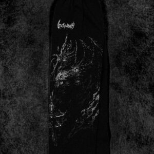 Fallen Knight Uncuffed Banana shape sweatpants [VOID BLACK] f