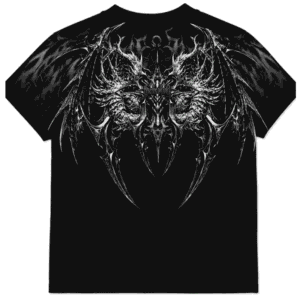 Shadow Monarch Oversized T shirt [VOID BLACK]
