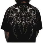 Shadow Monarch Oversized T shirt [VOID BLACK] f