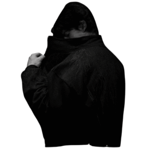 Voidwalker Oversized Zip up Jacket [DARKNESS]