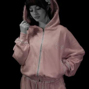 Women’s Faerie Zip up Hoodie [BLUSHVEIL PINK]