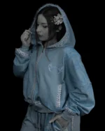 Women’s Faerie Zip up Hoodie [EVERMORE BLUE]
