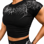 Women’s Soul Thorn Cropped Baby Tee [VOID BLACK]