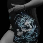 Womens Void Tech™ Soul Thorn Seamless Shorts [FROST] g