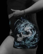 Womens Void Tech™ Soul Thorn Seamless Shorts [FROST] g